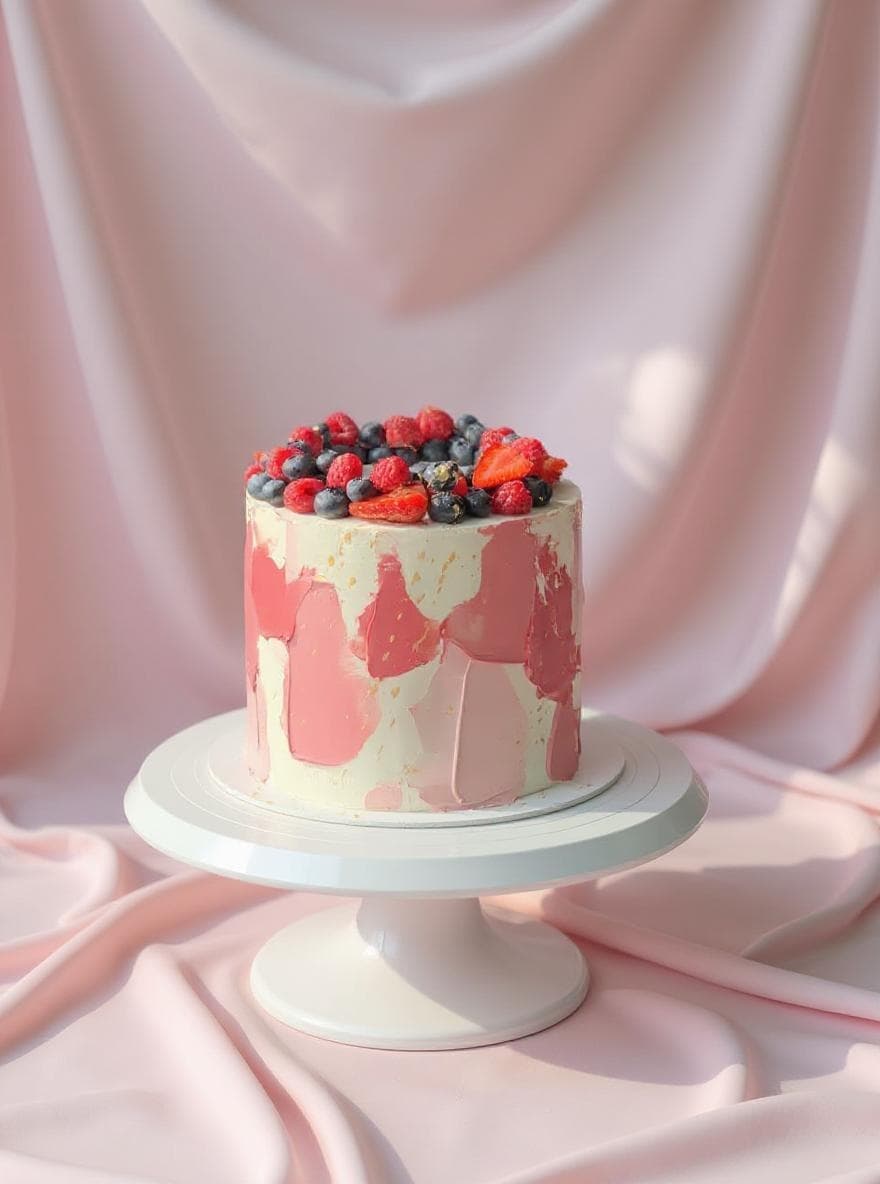“Pink silk” background